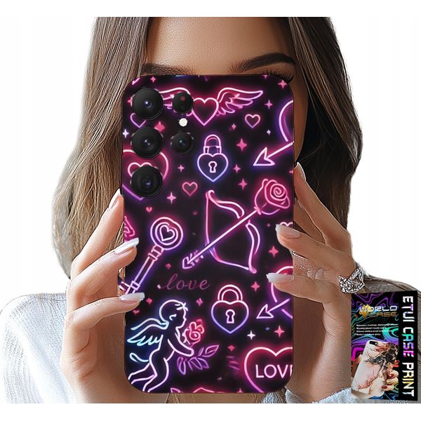 Etui Per Samsung Galaxy S22 Ultra - Valentine Case, Box, Boy, Cuori-image