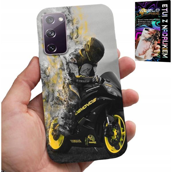 Custodia Per Samsung Galaxy S20 Fe - Moto Fan Molti Disegni Posteriori-image