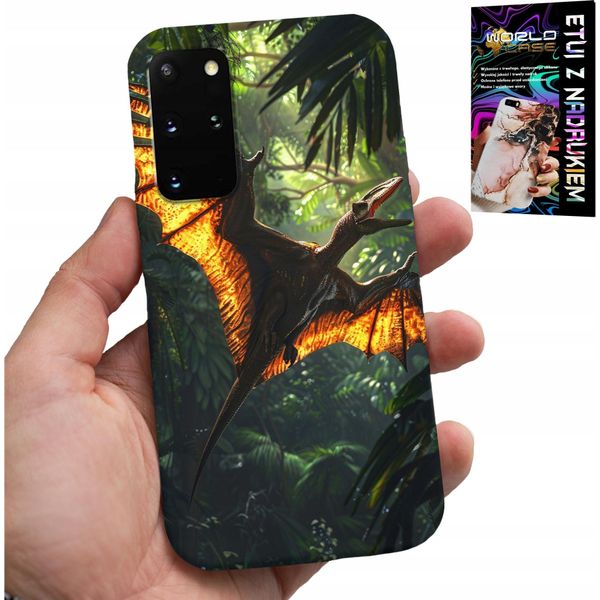 Custodia Per Samsung Galaxy S20 Plus - Dino Dinosauro Pterodattilo Retro Custodia-image