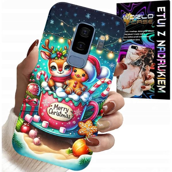 Custodia Per Samsung Galaxy S9 Plus - Renna Di Pan Di Zenzero Buon Natale-image