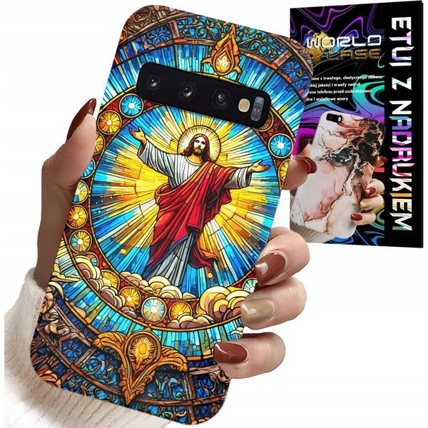 Custodia Per Samsung Galaxy S10 Plus - Gesù Cristianesimo Religione + Lamina-image