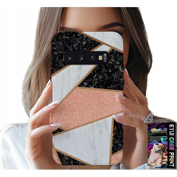 Custodia Per Samsung Galaxy S10 Plus - Elegante Design Alla Moda Custodia + Pellicola-image