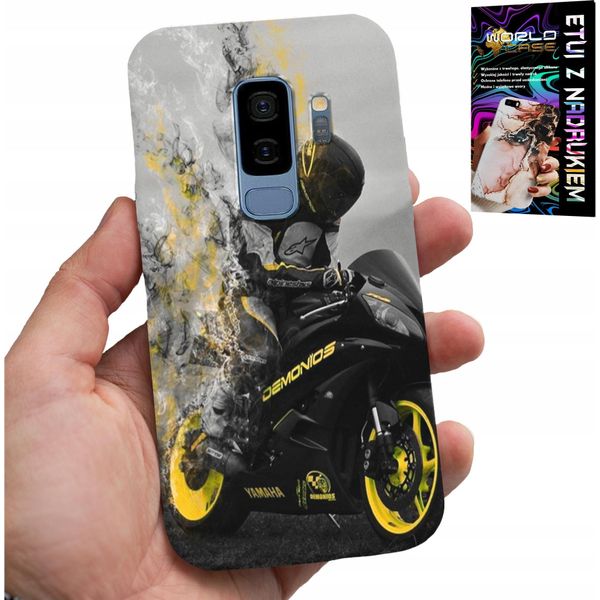 Custodia Per Samsung Galaxy S9 Plus - Moto Fan Molti Disegni Posteriori-image