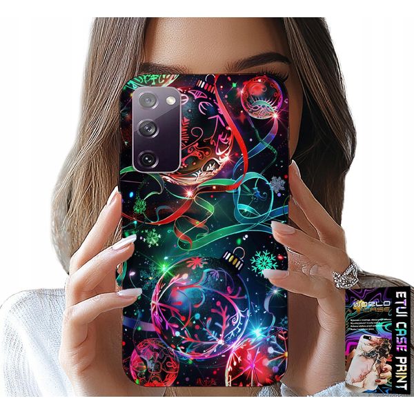 Custodia Per Samsung Galaxy S20 Fe - Baubles Natalizi, Albero Di Natale, Custodia + Pellicola-image
