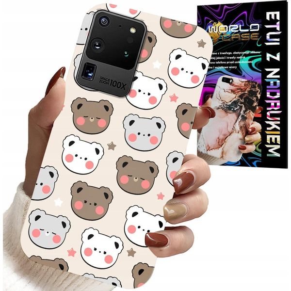 Etui Per Samsung Galaxy S20 Ultra - Disegni Di Orsacchiotti Per I Più Piccoli + Foil-image