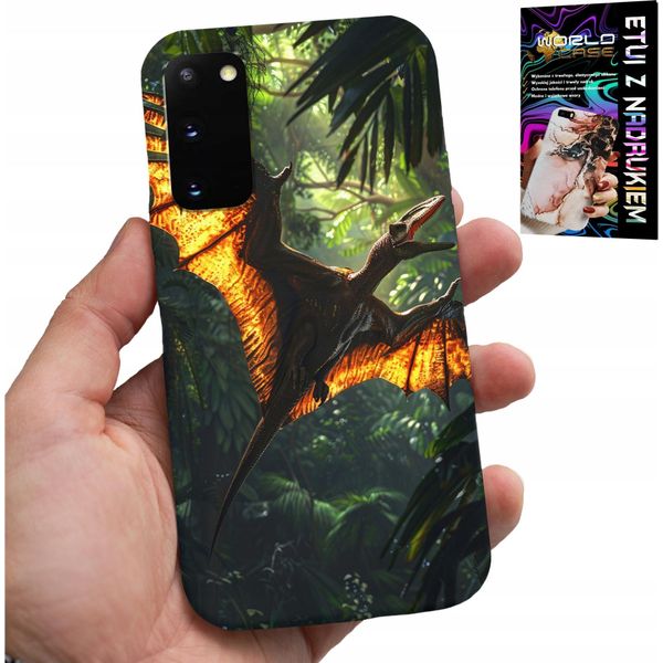 Custodia Per Samsung Galaxy S20 - Dino Dinosauro Pterodattilo Retro Custodia-image