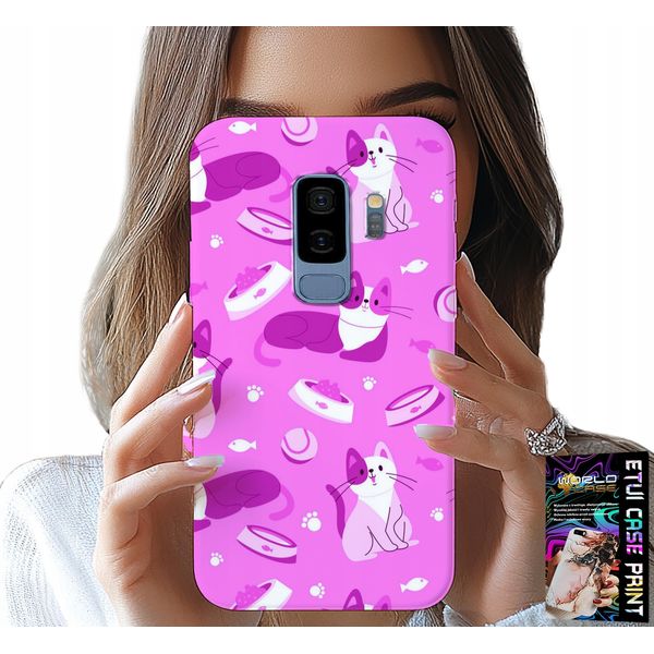 Custodia Per Samsung Galaxy S9 Plus - Love Cat, Disegni Con Gatti Gatti, Cover-image