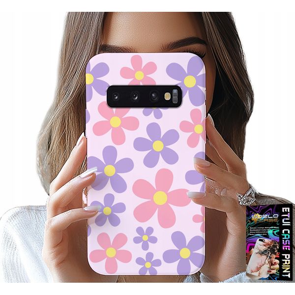 Custodia Per Samsung Galaxy S10 Plus - Margherita Colorata, Margherita, Fiori-image