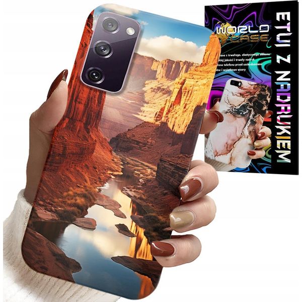 Custodia Per Samsung Galaxy S20 Fe - Custodia Grand Canyon Desert Beautiful Designs-image