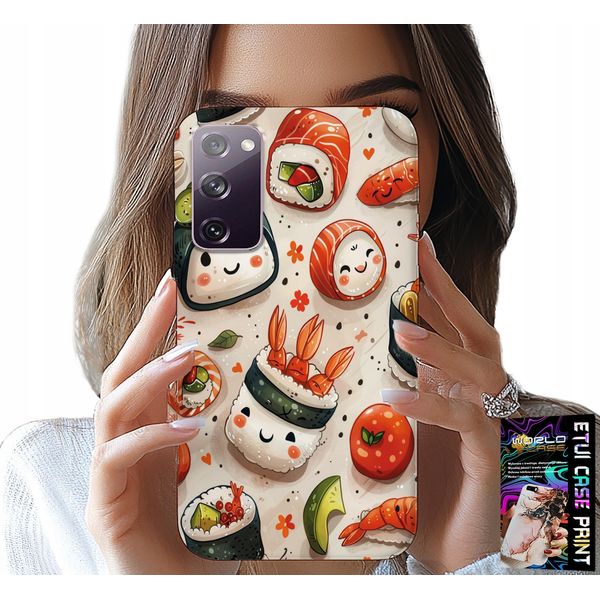 Custodia Per Samsung Galaxy S20 Fe - Custodia Per Sushi Dolce E Sorridente-image