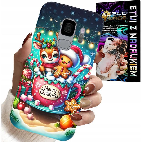 Custodia Per Samsung Galaxy S9 - Renna Di Pan Di Zenzero Buon Natale-image
