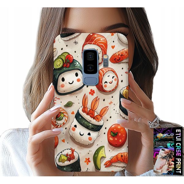 Custodia Per Samsung Galaxy S9 Plus - Custodia Per Sushi Dolce E Sorridente-image