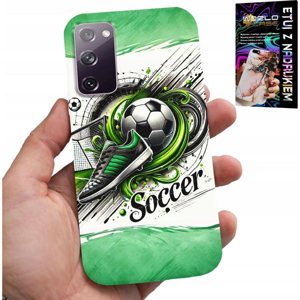 Custodia Per Samsung Galaxy S20 Fe - Calcio, Custodia Calcio + Vetro-image