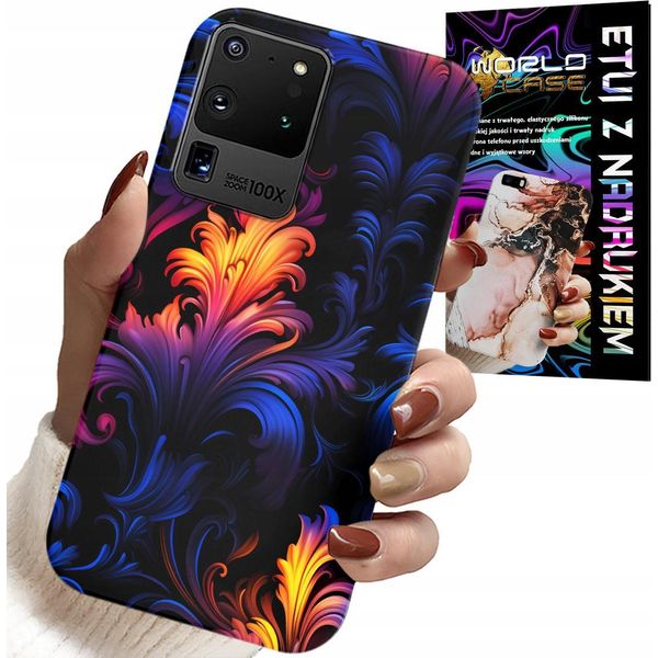 Etui Per Samsung Galaxy S20 Ultra - Design A Colori Asstrattivi + File-image
