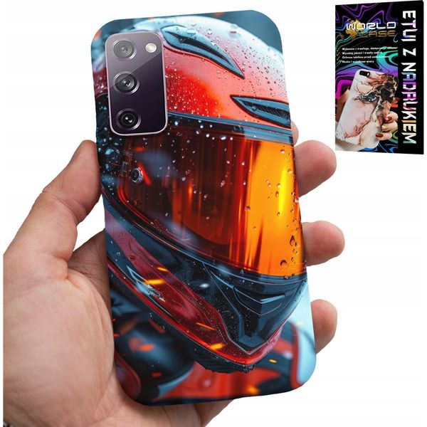 Custodia Per Samsung Galaxy S20 Fe - Moto, Casco Da Moto Fan-image