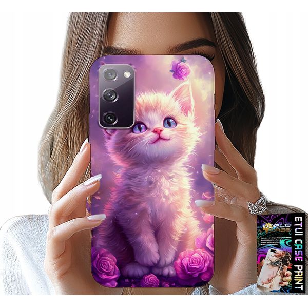 Custodia Per Samsung Galaxy S20 Lite - Simpatico Gattino, Gatto, Disegni Con Animali-image