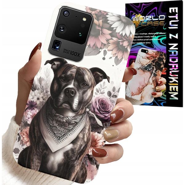 Etui Per Samsung Galaxy S20 Ultra - Pitbull Cani Pericolosi Caso Futer-image
