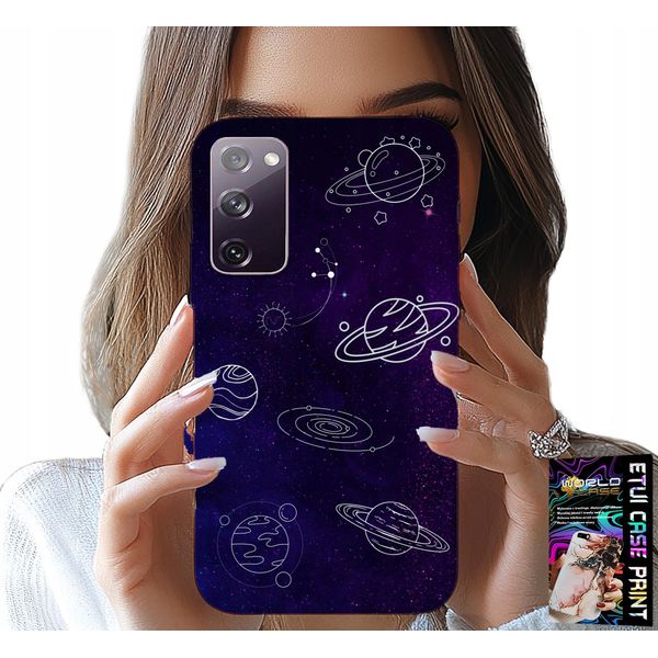 Custodia Per Samsung Galaxy S20 Lite - Motivi Galassia Stelle Pianeti Cosmo-image