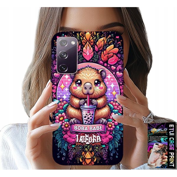 Custodia Per Samsung Galaxy S20 Lite - Dolce Capibara Con Sceicco, Super Design-image