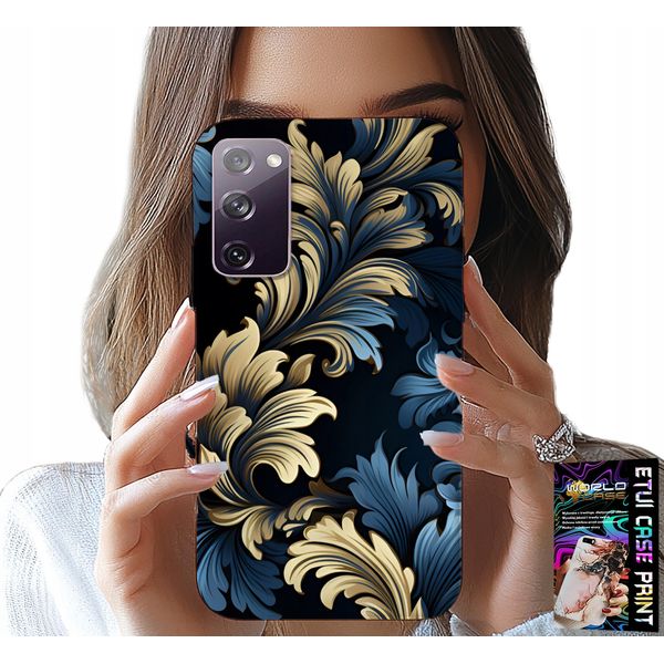 Custodia Per Samsung Galaxy S20 Fe - Elegante Custodia In Oro Con Design Alla Moda-image