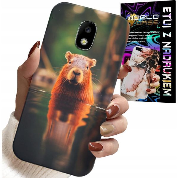 Custodia Per Samsung Galaxy J5 2017 - Dolce Capibara, Capibara, Disegni Multipli-image
