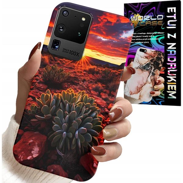 Etui Per Samsung Galaxy S20 Ultra - Custodia Vista Deserto Messicano + File-image