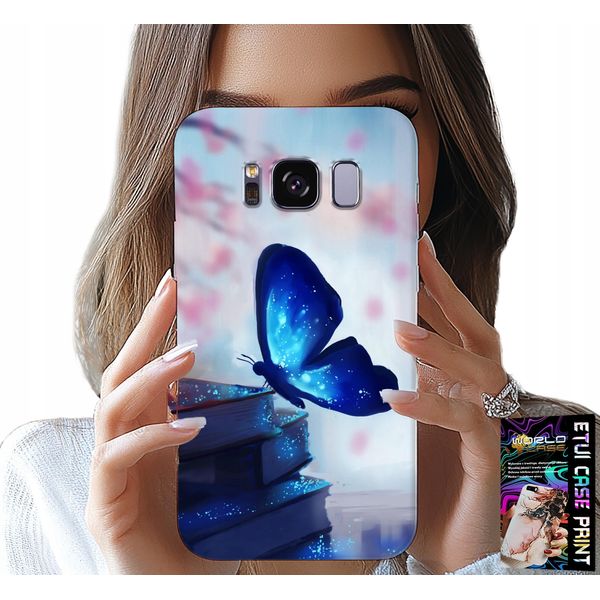 Custodia Per Samsung Galaxy S8 - Farfalla Blu, Farfalla, Disegni Femminili-image