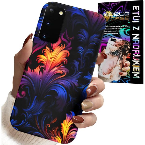 Custodia Per Samsung Galaxy S20 - Motivi Astratti Colorati + Lamina-image