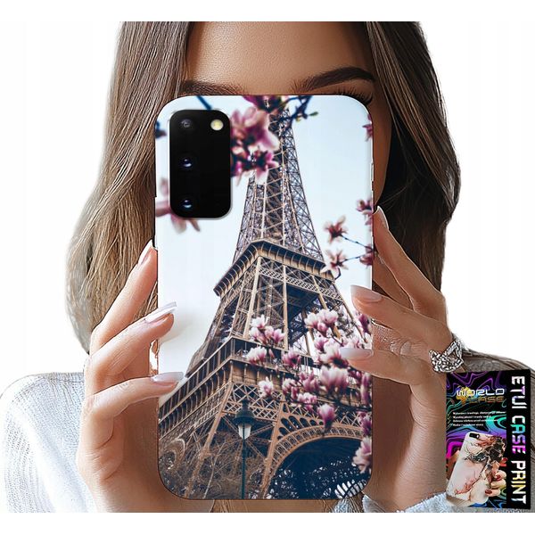 Custodia Per Samsung Galaxy S20 - Parigi Torre Eiffel Bei Posti Indietro-image