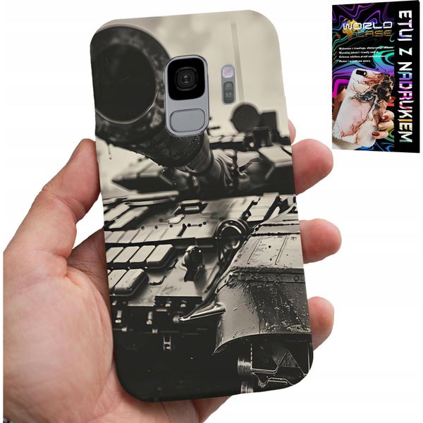 Custodia Per Samsung Galaxy S9 - Carro Armato Veicoli Militari + Pellicola-image