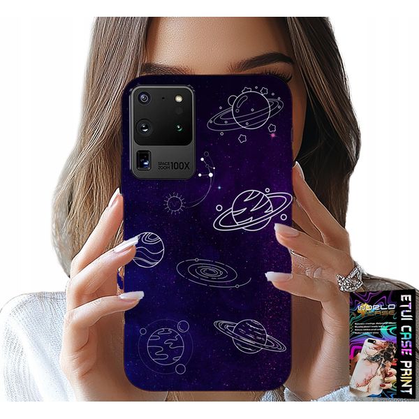 Etui Per Samsung Galaxy S20 Ultra - Pianeti Cosmos Stelle Modelli Galassia-image