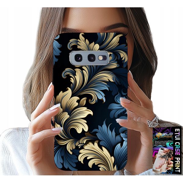 Custodia Per Samsung Galaxy S10E - Elegante Custodia D'oro Con Design Alla Moda-image