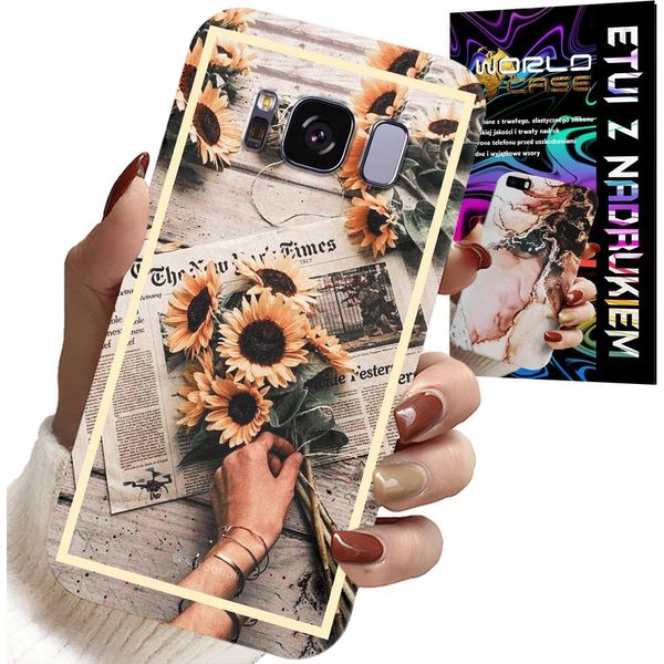 Custodia Per Samsung Galaxy S8 - Motivo Floreale Girasole Sunflower-image