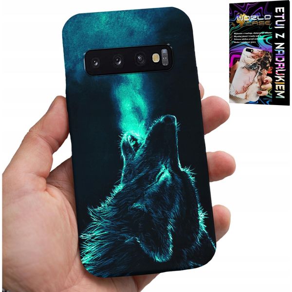 Custodia Per Samsung Galaxy S10 - Custodia Wolf Wolf Pack Super Patterns-image