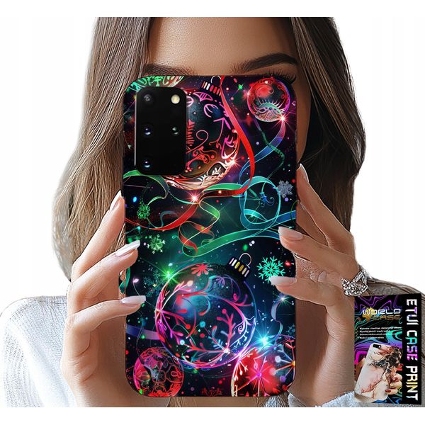 Custodia Per Samsung Galaxy S20 Plus - Baubles Natalizi, Albero Di Natale, Custodia + Pellicola-image