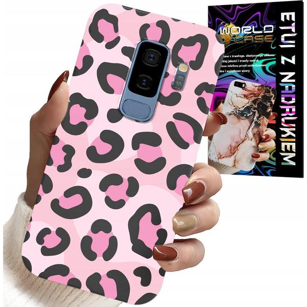 Custodia Per Samsung Galaxy S9 Plus - Rosa Leopardata Da Donna-image