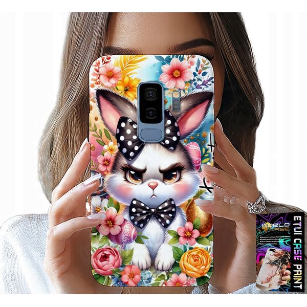 Custodia Per Samsung Galaxy S9 Plus - Coniglio Pasquale, Coniglietto, Uova + Foglio Di Alluminio-image