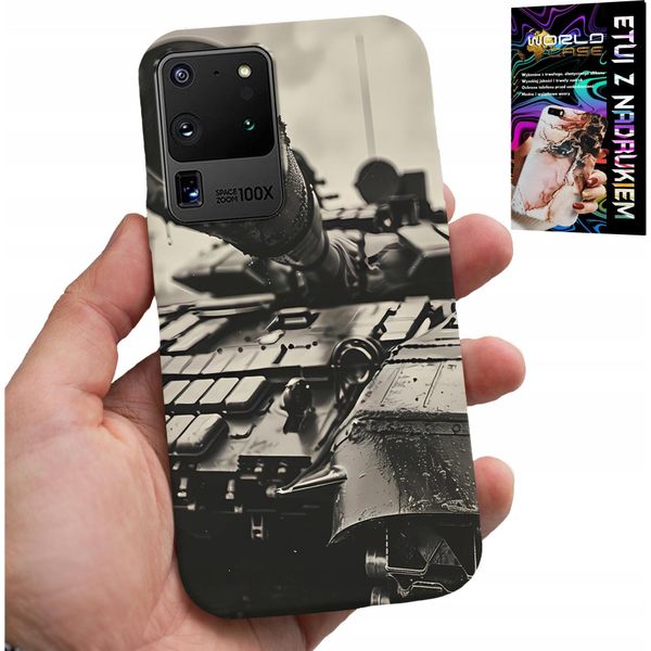 Etui Per Samsung Galaxy S20 Ultra - Veicoli Militari + Folia-image