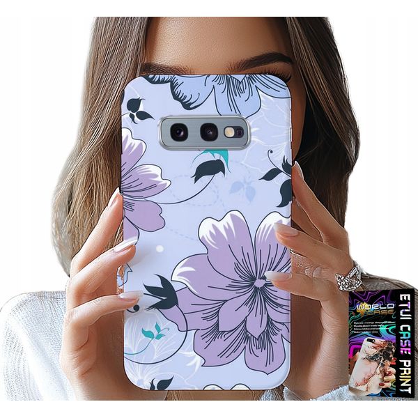 Custodia Per Samsung Galaxy S10E - Design Posteriore Floreale Di Moda-image