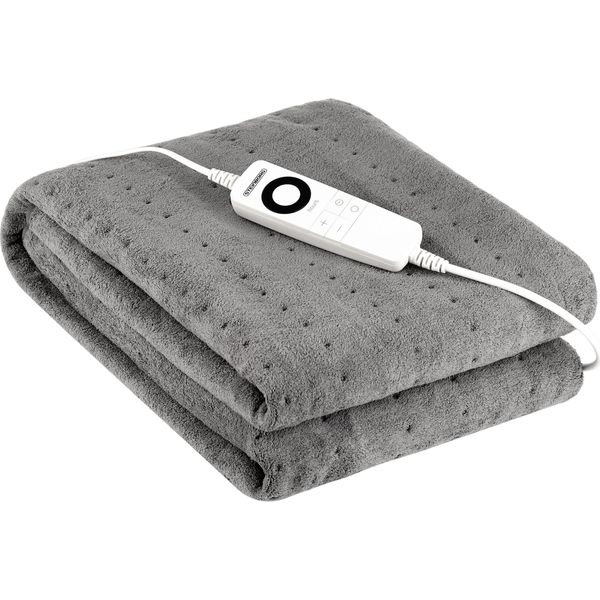 Coperta Elettrica Steinborg Con Timer | 150X80 Cm | 6 Impostazioni Di Temperatura | 3 Impostazioni Di Timer | Protezione Contro Il Surriscaldamento | Lavabile A 30° | 100 Watt-image