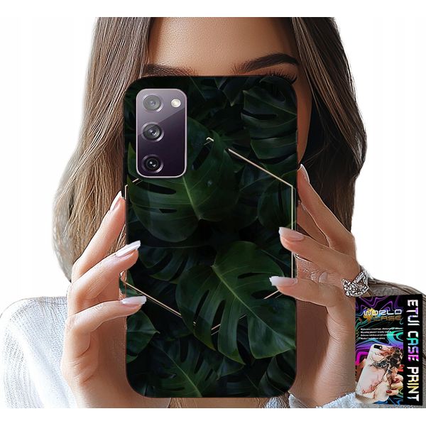 Custodia Per Samsung Galaxy S20 Fe - Foglie Eleganti Design Alla Moda Della Custodia-image