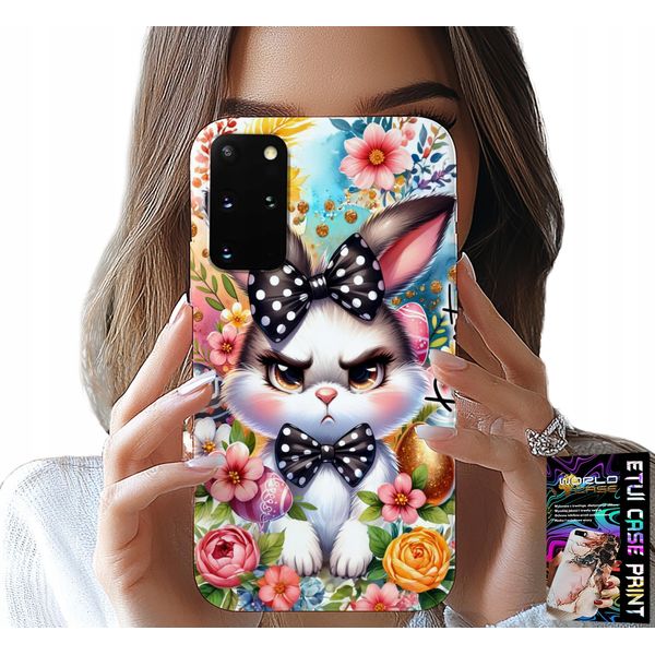 Custodia Per Samsung Galaxy S20 Plus - Coniglio Pasquale, Coniglietto, Uova + Foglio Di Alluminio-image