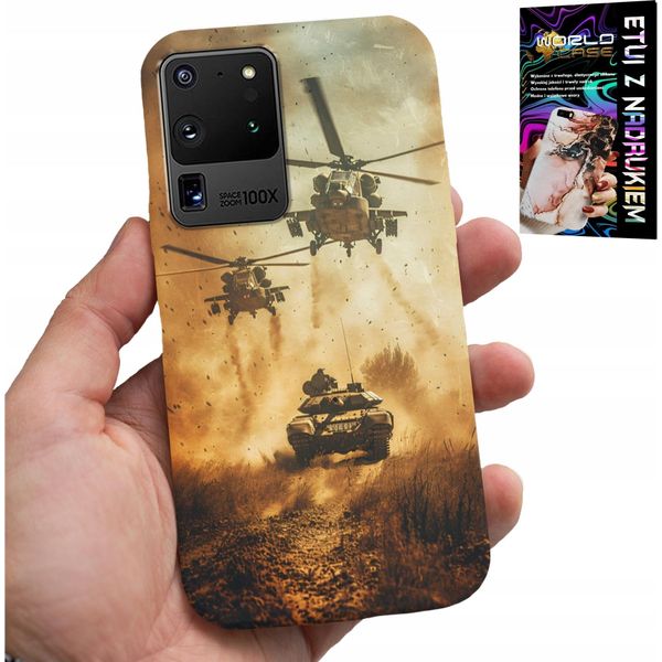 Etui Per Samsung Galaxy S20 Ultra - Caso Militare Per Elicottero Militare-image