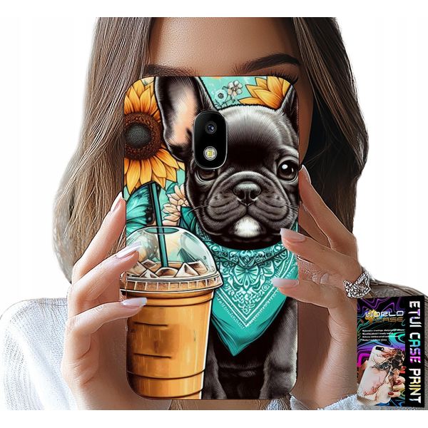 Custodia Per Samsung Galaxy J5 2017 - Bulldog Coffi Love, Girasoli, Custodia Psi-image