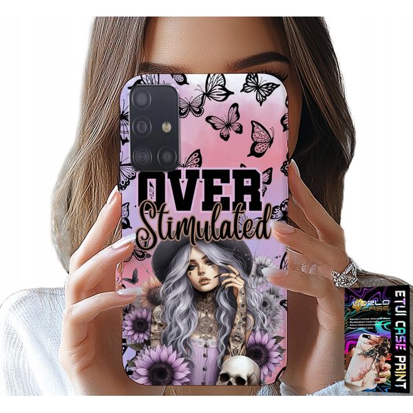Custodia Per Samsung Galaxy M31S - Over Stimulated, Disegni Per Adolescenti, Custodia-image