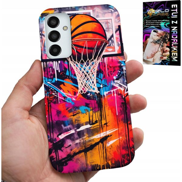 Custodia Per Samsung Galaxy M23 - Basket Nba Street Graffiti Basket Fan-image