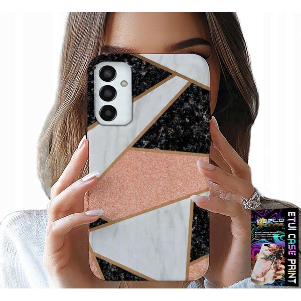 Custodia Per Samsung Galaxy M13 4G - Elegante Design Alla Moda + Vetro-image