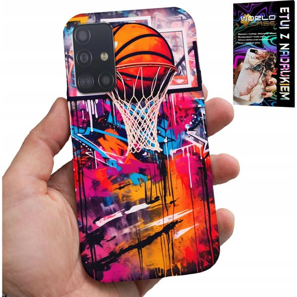 Custodia Per Samsung Galaxy A71 - Basket Nba Street Graffiti Basket Fan-image