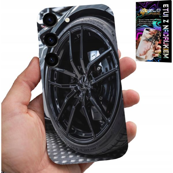 Custodia Per Samsung Galaxy S23 - Cerchio Auto Sportive Fan + Vetro-image