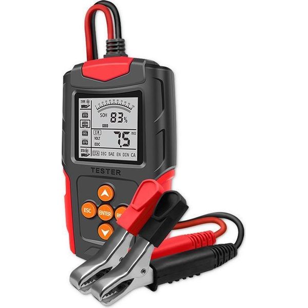 Qoltec Lcd Digital Battery Tester,12V,24V,3-200Ah-image